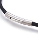 Nylonband Halskette Herstellung(MAK-E665-15-3mm)-2