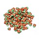 Christmas Theme Handmade Polymer Clay Beads(CLAY-P002-02D)-1