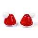 Christmas Theme Handmade Lampwork Beads(LAMP-T021-04-01)-2