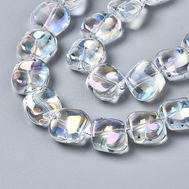 Electroplate Glass Beads Strands(EGLA-N008-005-A01)-3