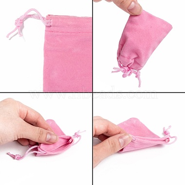 Rectangle Velvet Pouches(TP-R022-5x7-06)-2