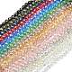 Transparent Electroplate Glass Beads Strands(EGLA-N002-34C-B)-1