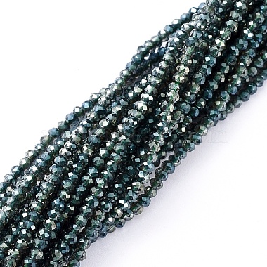 Electroplate Glass Beads Strands(EGLA-F149-HP-01)-2