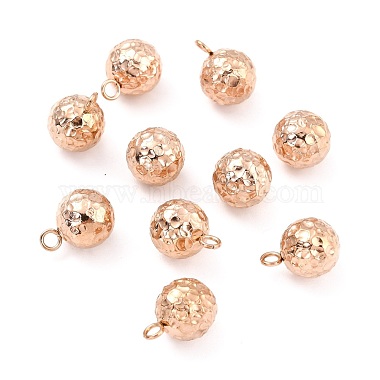 Rose Gold Round 304 Stainless Steel Charms