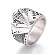 304 Stainless Steel Wide Band Rings(RJEW-D073-11-AS)-2