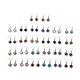 Gemstone Vase Dangle Earrings(EJEW-A092-01P)-1