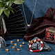 Elite 16Pcs 8 Style Alloy Enamel European Beads(KK-PH0009-14)-6
