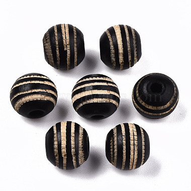 Painted Natural Wood Beads(X-WOOD-T021-54A-M)-2