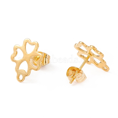 Accessoires de puces d'oreilles en 201 acier inoxydable(EJEW-A071-14B-G)-2