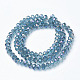Electroplate Transparent Glass Beads Strands(EGLA-A034-T4mm-G10)-2