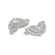 Brass Micro Pave Clear Cubic Zirconia Connector Charms(KK-E068-VB032)-3