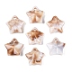 Two Tone Opaque Plastic Pendants(KY-N025-51)-1