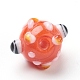 Handmade Bumpy Lampwork Beads(LAMP-J092-08)-5