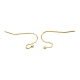 Brass Earring Hooks(KK-C024-12KCG)-2