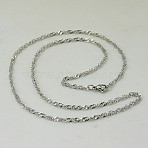 Tarnish Resistant Valentines Day Gift for Him 304 Stainless Steel Necklace Men's Rope Chain Necklaces, Stainless Steel Color, 17.89 inch(45.4cm)(NJEW-H411-22)