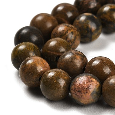 brins de perles de jaspe bourdon naturel(G-G053-A01-01)-4