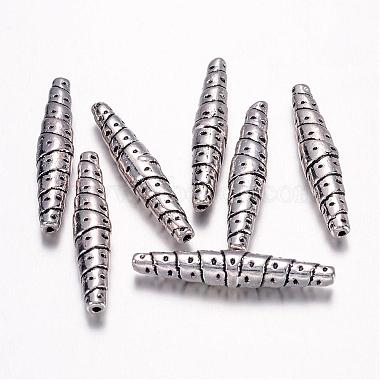 25mm Bicone Alloy Beads