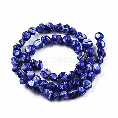 Natural Trochid Shell/Trochus Shell Beads Strands(SSHEL-N032-48-A02)-2