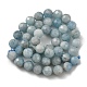 Natural Aquamarine Beads Strands(G-E561-25-8mm-01)-2