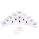15Pcs Clear Window Plastic Loose Diamond Boxes(OBOX-HY0001-02A)-1