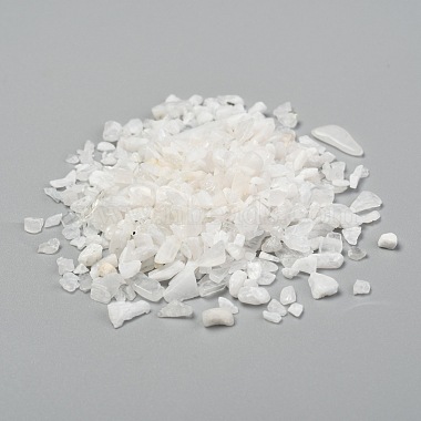 Натуральные белые бусины из лунного камня(X-G-L453-10A)-3