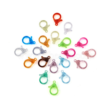 100Pcs 20 Style Plastic Lobster Claw Clasps(KY-PJ0001-02)-2