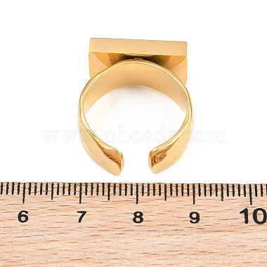 304 Stainless Steel Cuff Open Rings(SA-CBA065A-08G)-3