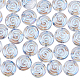 50Pcs Eletroplate Glass Beads(GLAA-HS0001-09C)-1