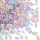 Luminous Transparent Acrylic Beads(LACR-D009-01J)-2