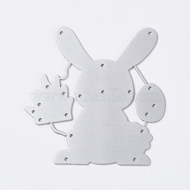 Easter Bunny Carbon Steel Cutting Dies Stencils(X-DIY-L024-08)-2