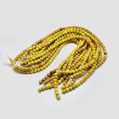 Natural Imperial Jasper Beads Strands(G-I122-8mm-03)-2