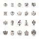 40Pcs 20 Style Zinc Alloy European Beads(FIND-KS0001-20)-2