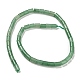 естественный зеленый авантюрин бисер нитей(G-Q1008-A18)-2