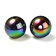 UV Plating Rainbow Iridescent Acrylic Beads(X-PACR-E001-04B)-3