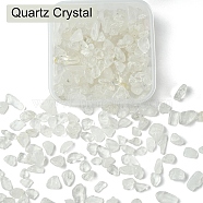 50G Natural Quartz Crystal Chip Beads, No Hole/Undrilled, 5~10.5x5~7x2~4mm(G-YW0001-78)