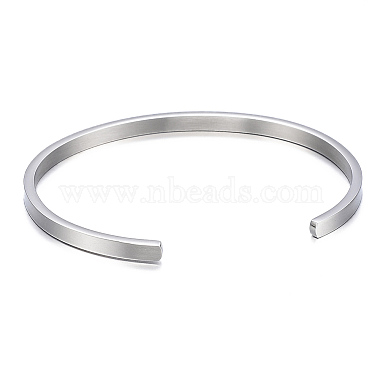 304 bracelets manchette en acier inoxydable(BJEW-K173-02P-01)-3
