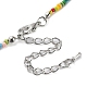 Glass Beaded Necklace(NJEW-Z029-05H)-3