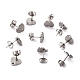 Accessoires de puces d'oreilles en 304 acier inoxydable(STAS-I183-08A-P)-1
