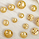 40Pcs 3-Hole Brass Buttons(BUTT-CY0001-18A)-7