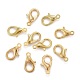 Zinc Alloy Lobster Claw Clasps(X-E105-G-NF)-2