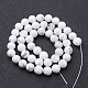 Chapelets de perles en howlite naturelle(X-G-E403-65-8mm)-3