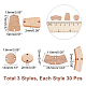 90Pcs 3 Style Unfinished Wood Connector Charms(DIY-CA0004-66)-2