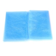 Polyamide Tulle Fabric, for DIY Craft Gift Packaging, Home Party Wall Decoration, Deep Sky Blue, 3000x720mm(AJEW-WH0182-90B)