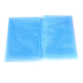 Polyamide Tulle Fabric, for DIY Craft Gift Packaging, Home Party Wall Decoration, Deep Sky Blue, 3000x720mm