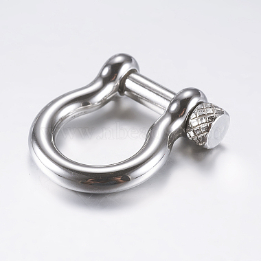 Stainless Steel Color 304 Stainless Steel Shackle Clasps