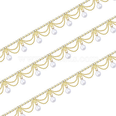 Glass Rhinestone Cup Chains(CH-WH0014-01G)-8