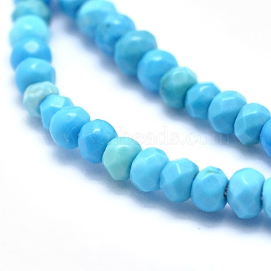 Dyed & Heated Natural Howlite Beads Strands(X-G-G768-03)-2