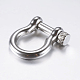 304 Stainless Steel D-Ring Anchor Shackle Clasps(X-STAS-F133-22P)-1
