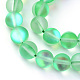 Chapelets de perles en pierre de lune synthétique(X-G-R375-6mm-A06)-1