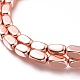 non-magnétiques perles d'hématite synthétique brins(G-A181-A01RG)-2
